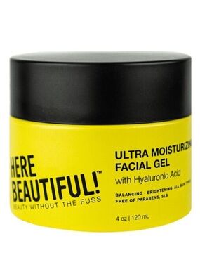 Here Beautiful Ultra Moisturizing Facial Gel with Hyaluronic Acid